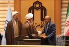 گزارش تصویری مراسم تودیع و معارفه مسئول دفتر نهاد 